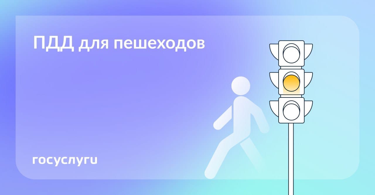 Пешеходы, у вас тоже есть обязанности