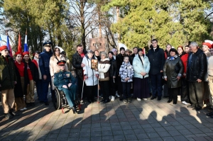 Открытие мемориальной доски в станице Северской 