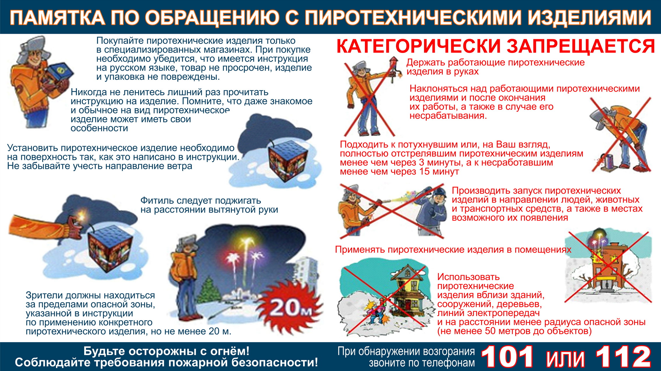 Памятка по пиротехнике