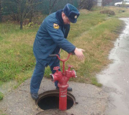 проверка противопожарного водоснабжения