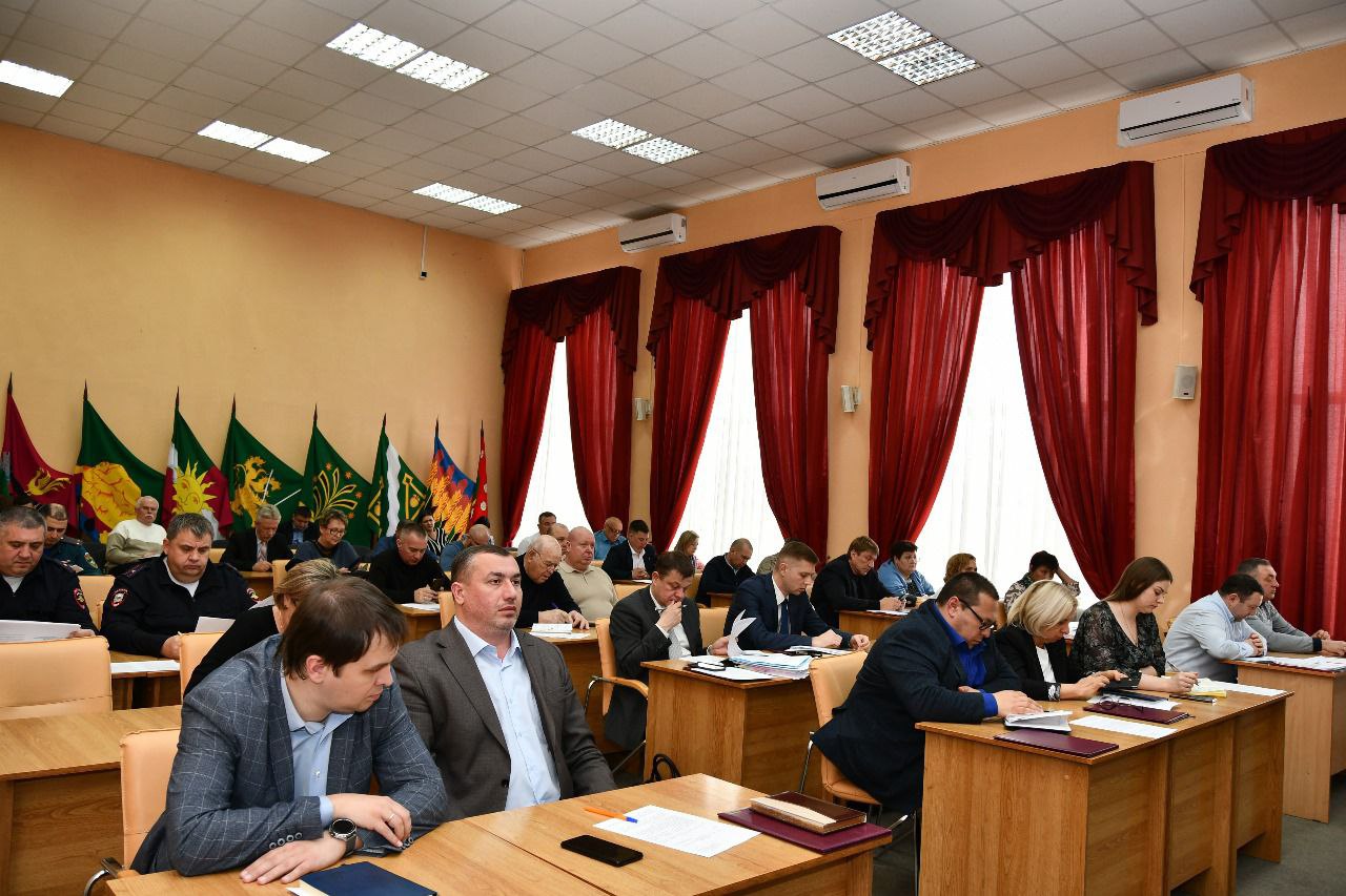 Заседание Антитеррористической комиссии в МО Северский район