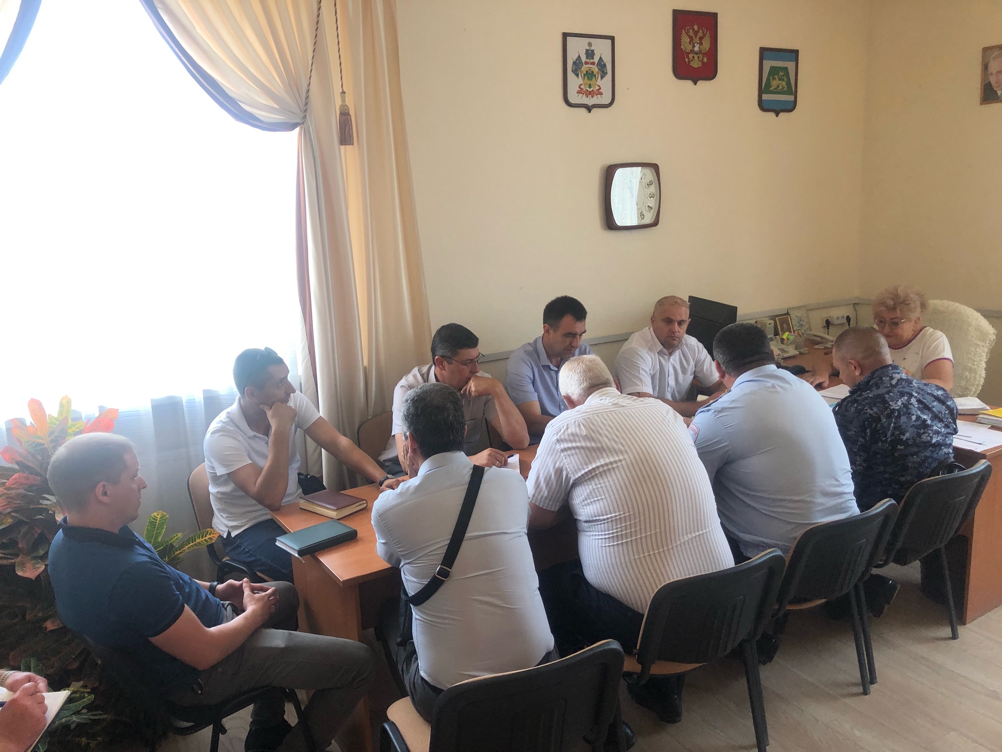 Рабочее совещание с руководителями служб безопасности объектов ТЭК
