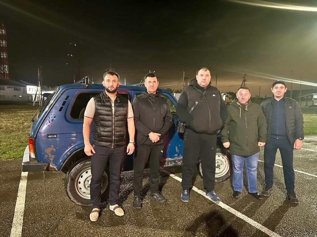 Автомобиль "Нива" отправился на СВО