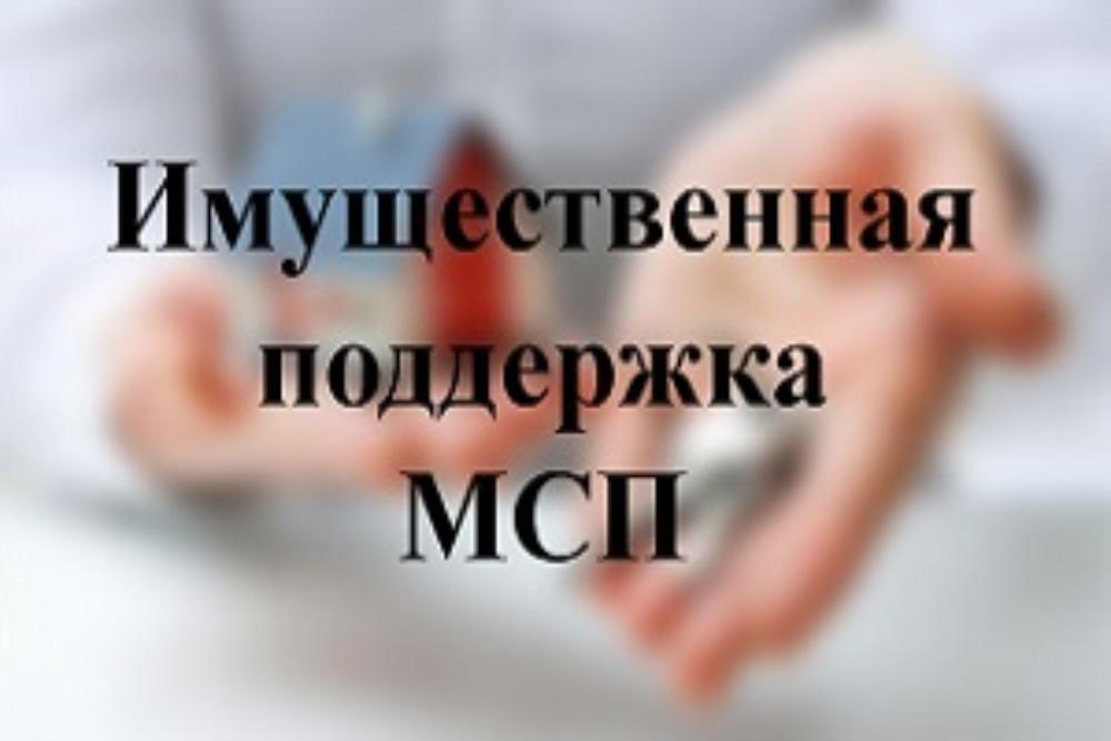 Утвержденный перечень свободного имущества для субъектов МСП