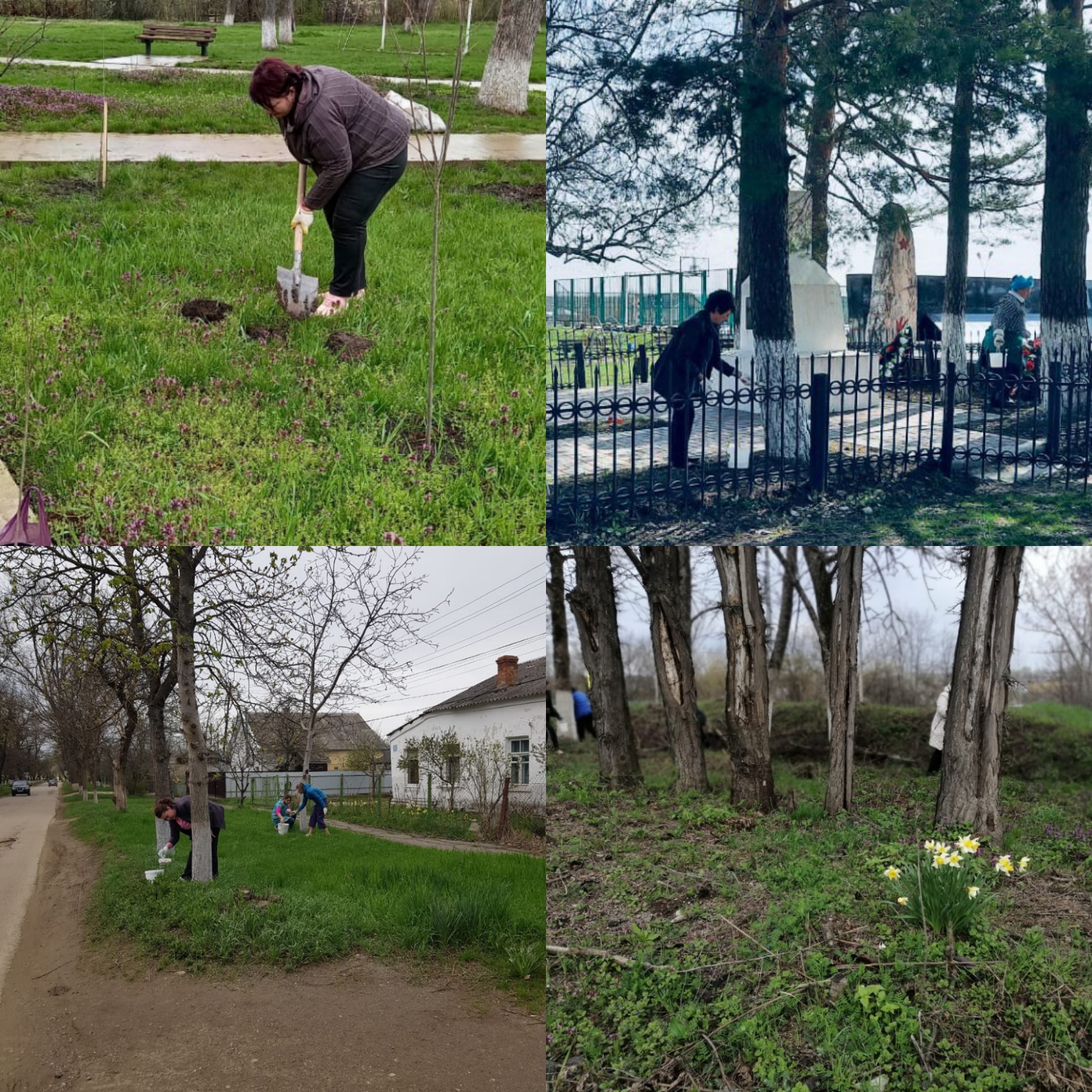 Актив органов ТОС принимают участие в наведении санитарного порядка!